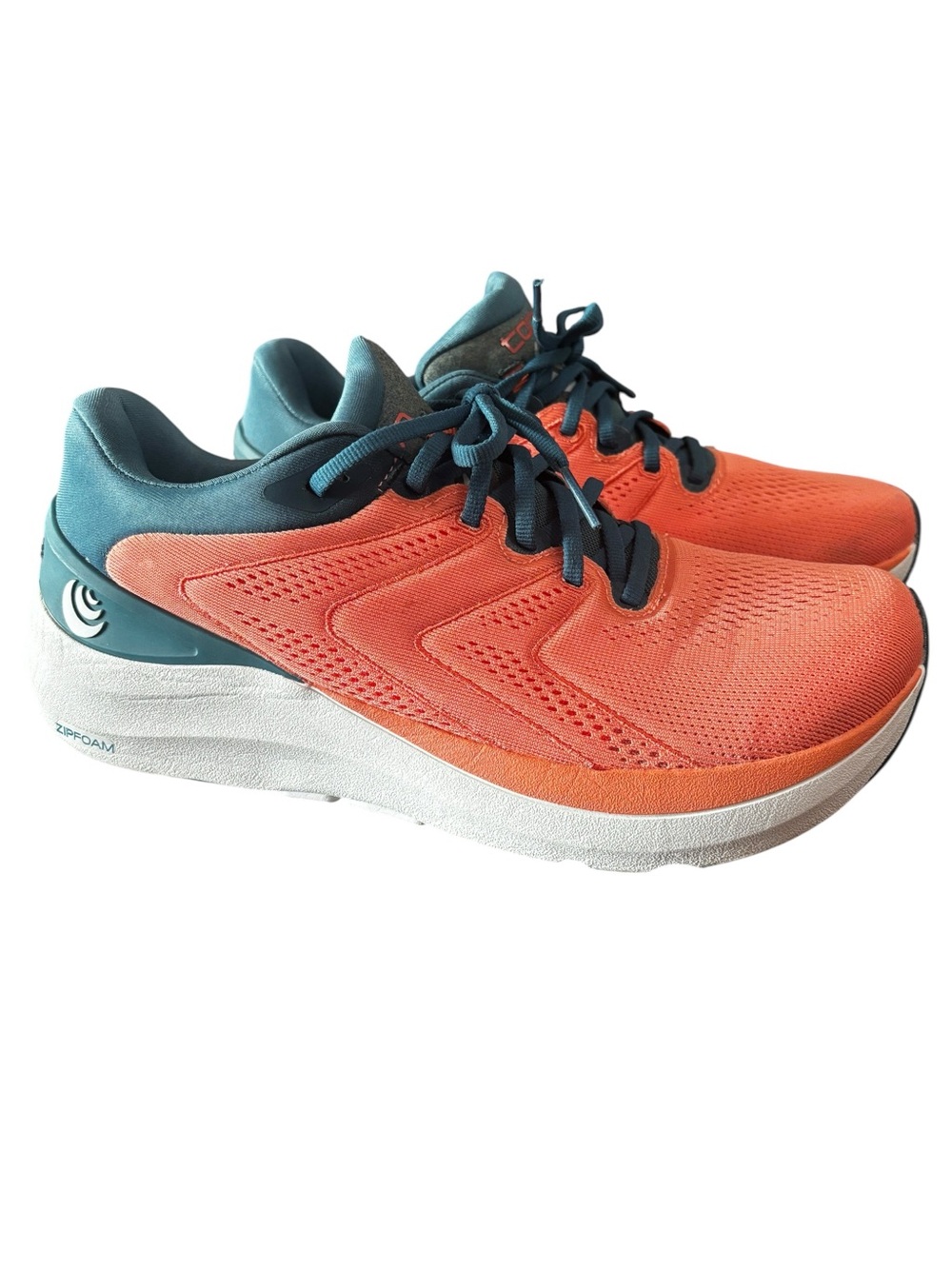 Topo Athletic Phantom 2 Running Shoe Coral Rose Navy 5mm Drop Comfort Women 8.5